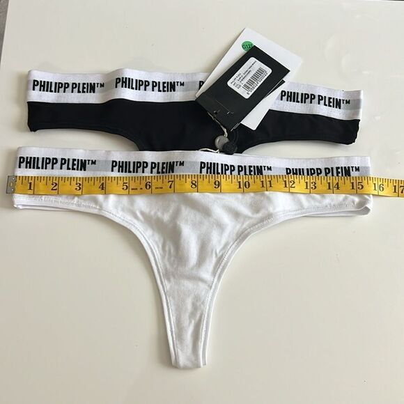 Philipp Plein Cotton Thongs 2 Pack - Picture 5 of 8